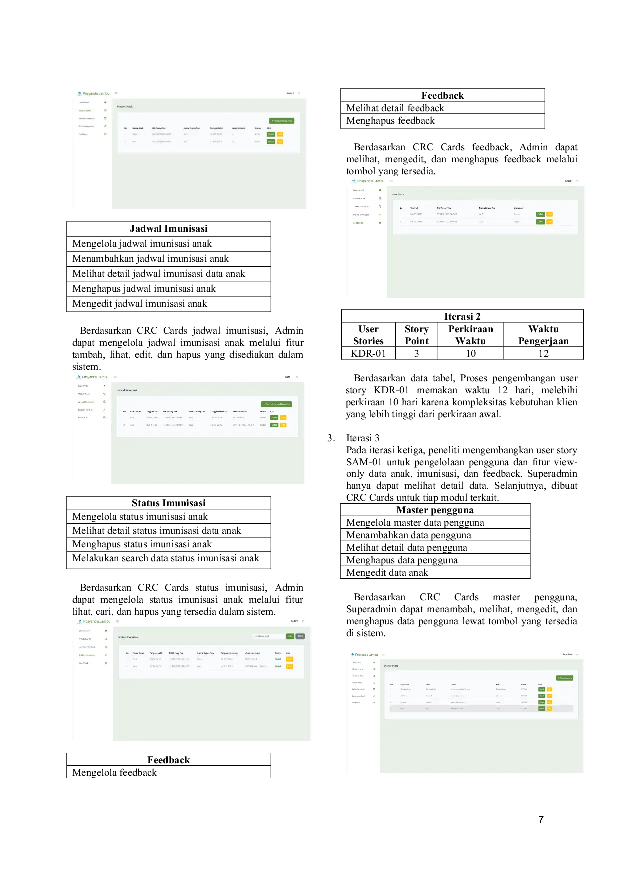 JURIS Rancang Bangun Website E Posyandu Menggunakan Customer Relationship Management Studi Kasus Posyandu Jambu Dusun Tepus
