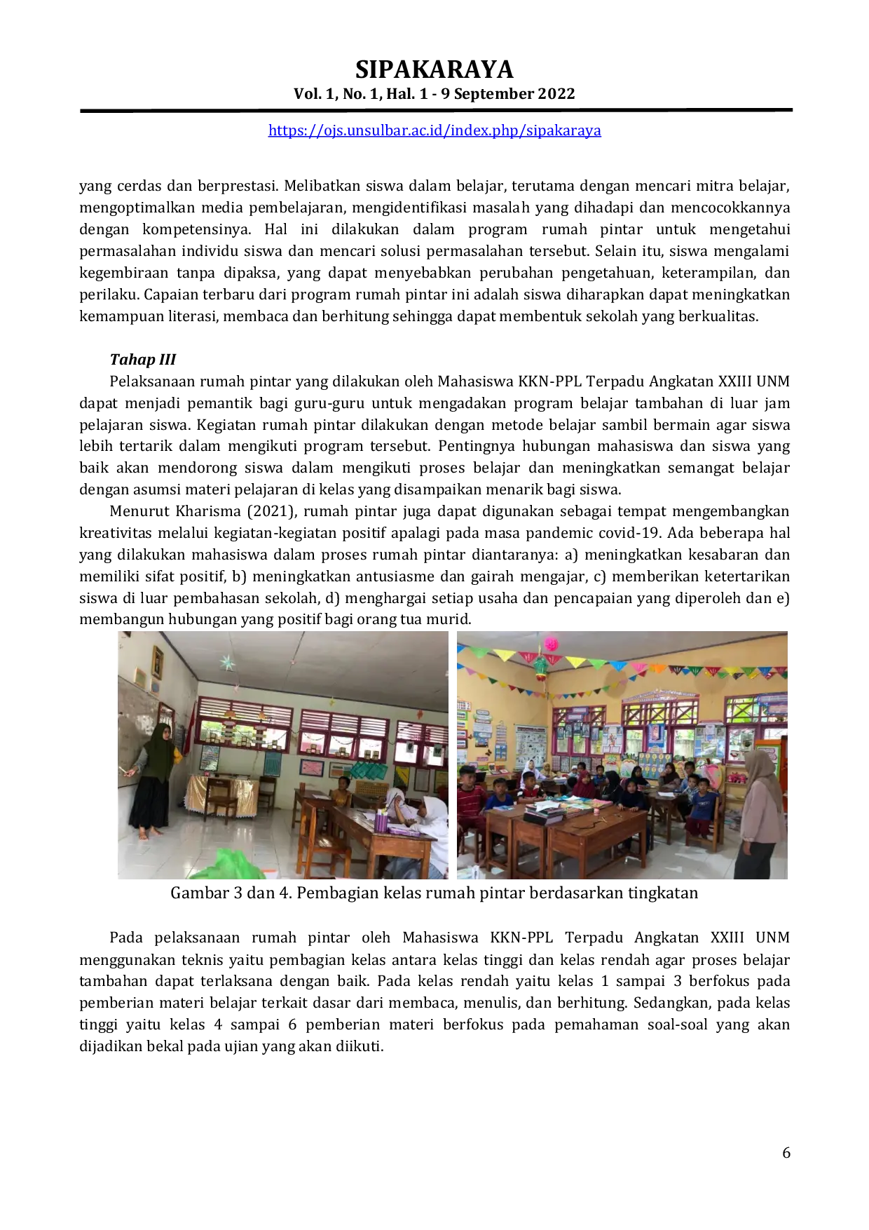 JURIS Peranan Rumah Pintar Bagi Siswa Dalam Mengembangkan Minat Belajar Di Luar Jam Pelajaran Sekolah