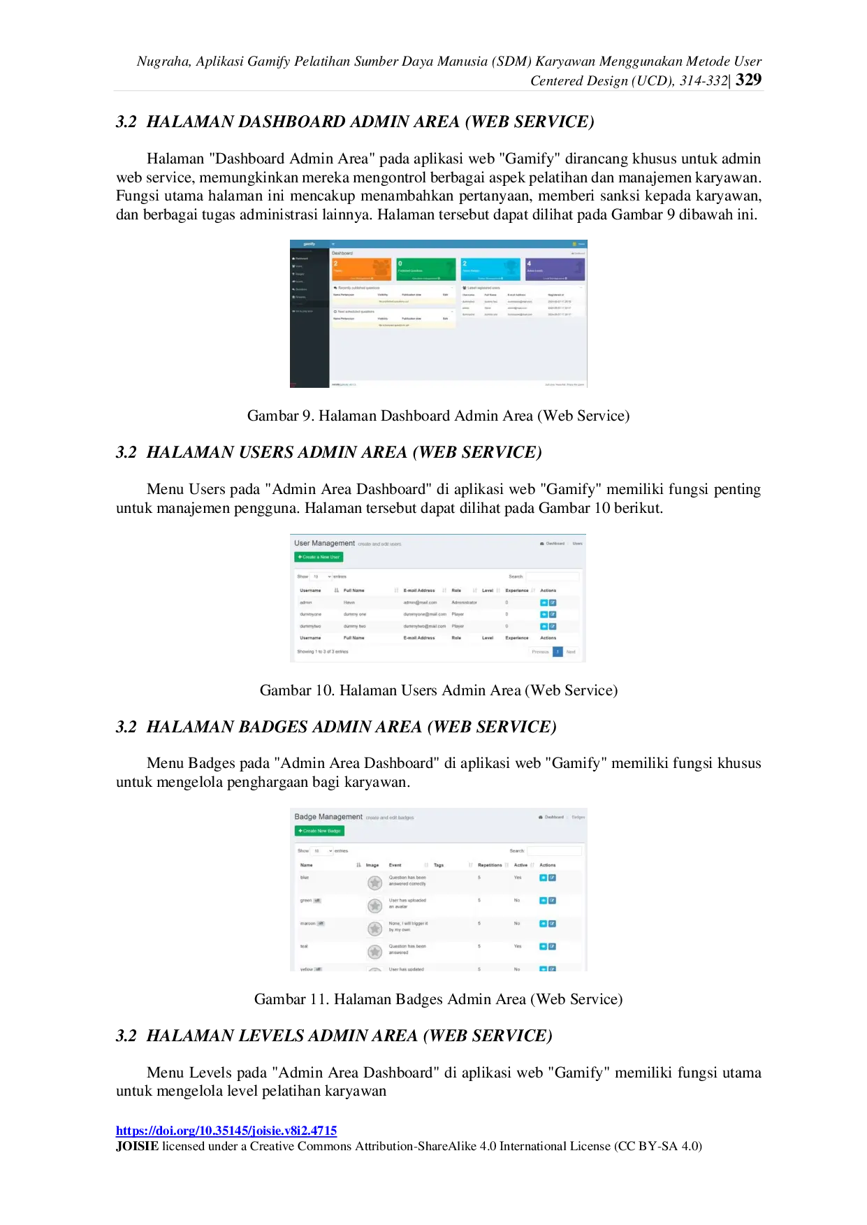 JURIS Aplikasi Gamify Pelatihan Sumber Daya Manusia SDM Karyawan Menggunakan Metode User Centered Design UCD