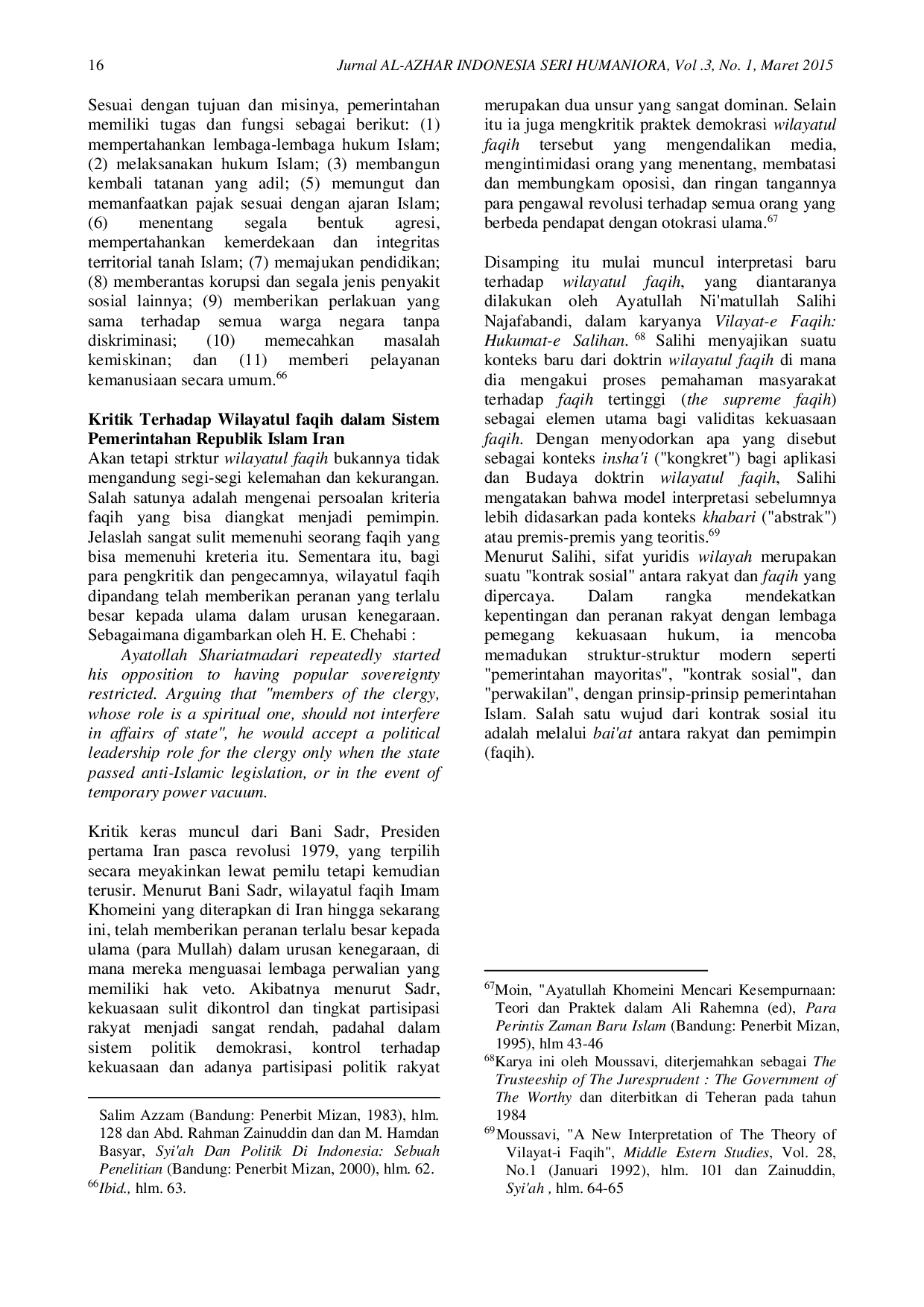 JURIS Budaya Struktur Pemerintahan Republik Islam Iran