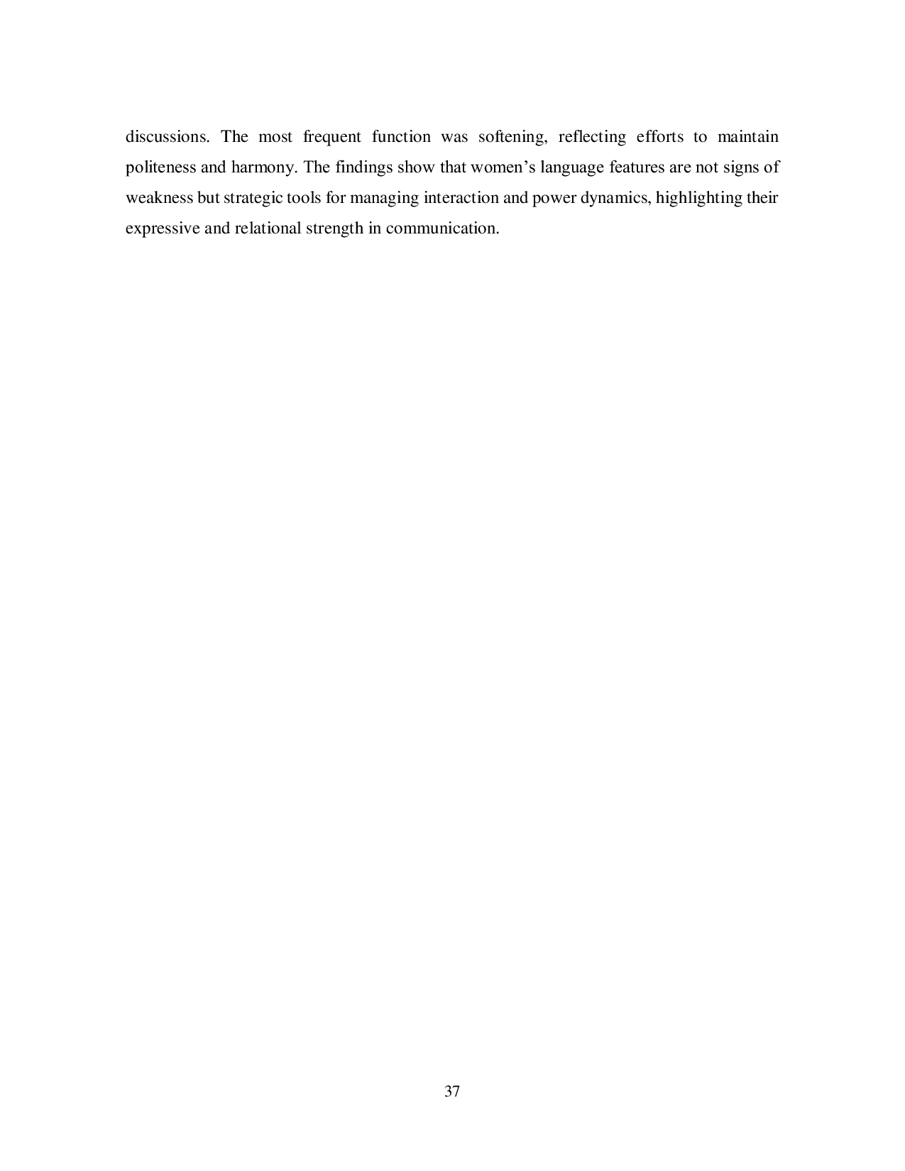 JURIS Women s Language Features Used by Female Characters in Gilmore Girls Series