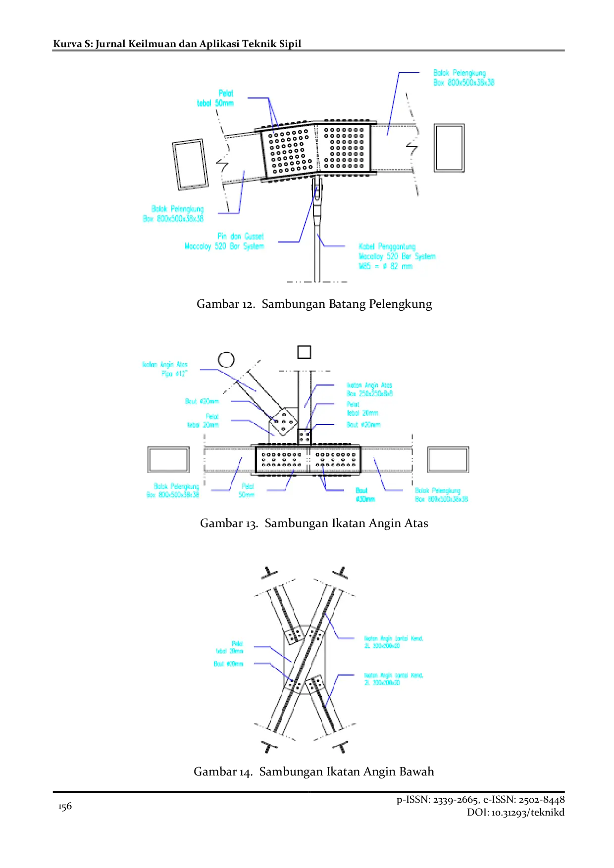 JURIS Desain Struktur Atas Jembatan Tepian Langsat Tipe Through Arch Kabupaten Kutai Timur