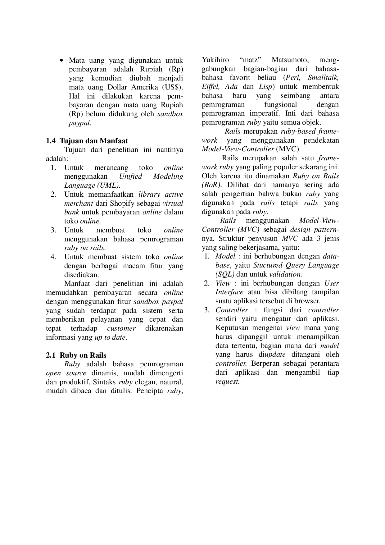 JURIS Implementasi Library Active Merchant Sebagai Virtual Bank Dalam Aplikasi E Commerce