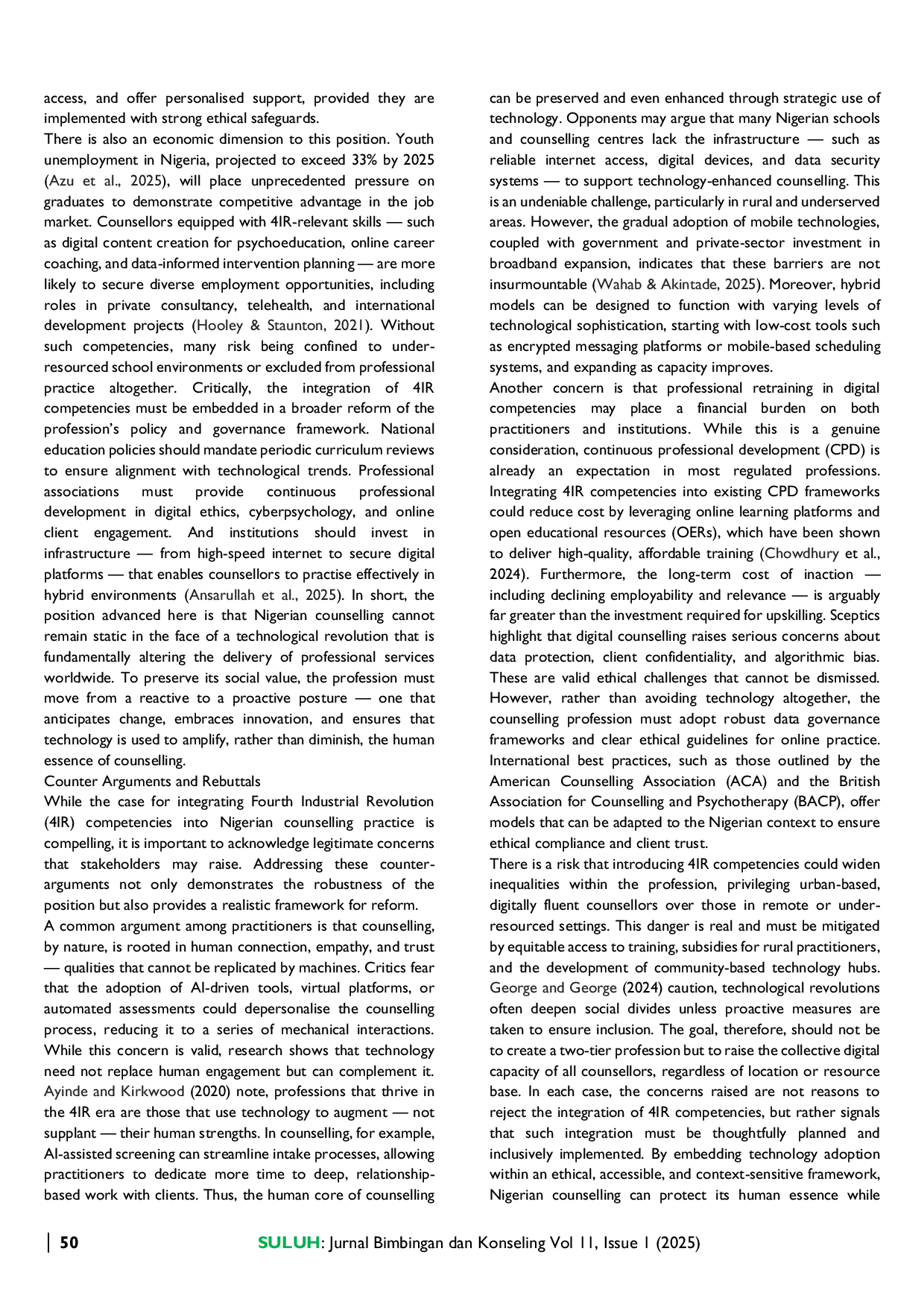 JURIS The Future Counsellors Challenges and Prospects in the Fourth Industrial Revolution
