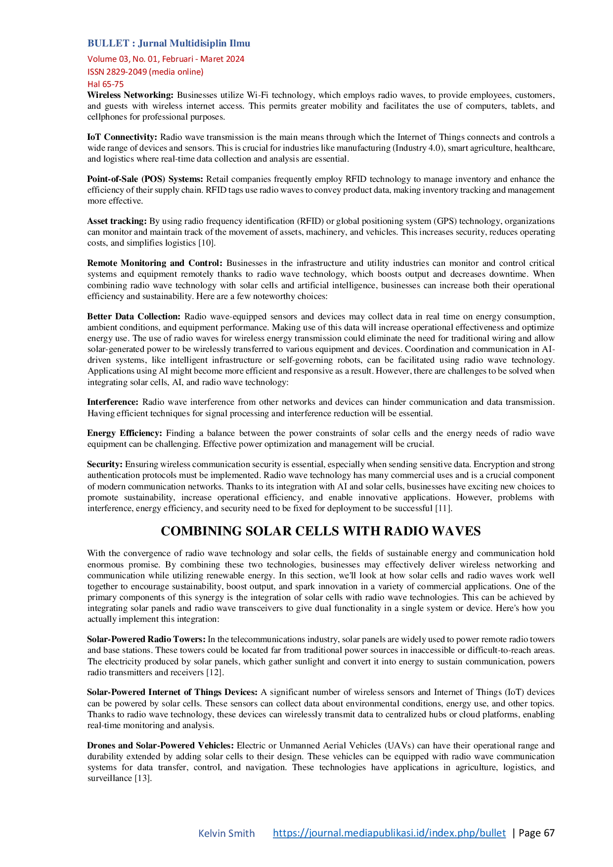 JURIS Solar Cell Integration with Radio Wave Ai for Enhanced Business Sustainability