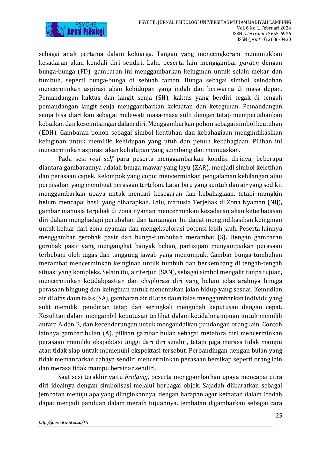 JURIS Efektivitas Art Therapy Dalam Manajemen Stres Akademik Mahasiswa Tahap Emerging Adulthood