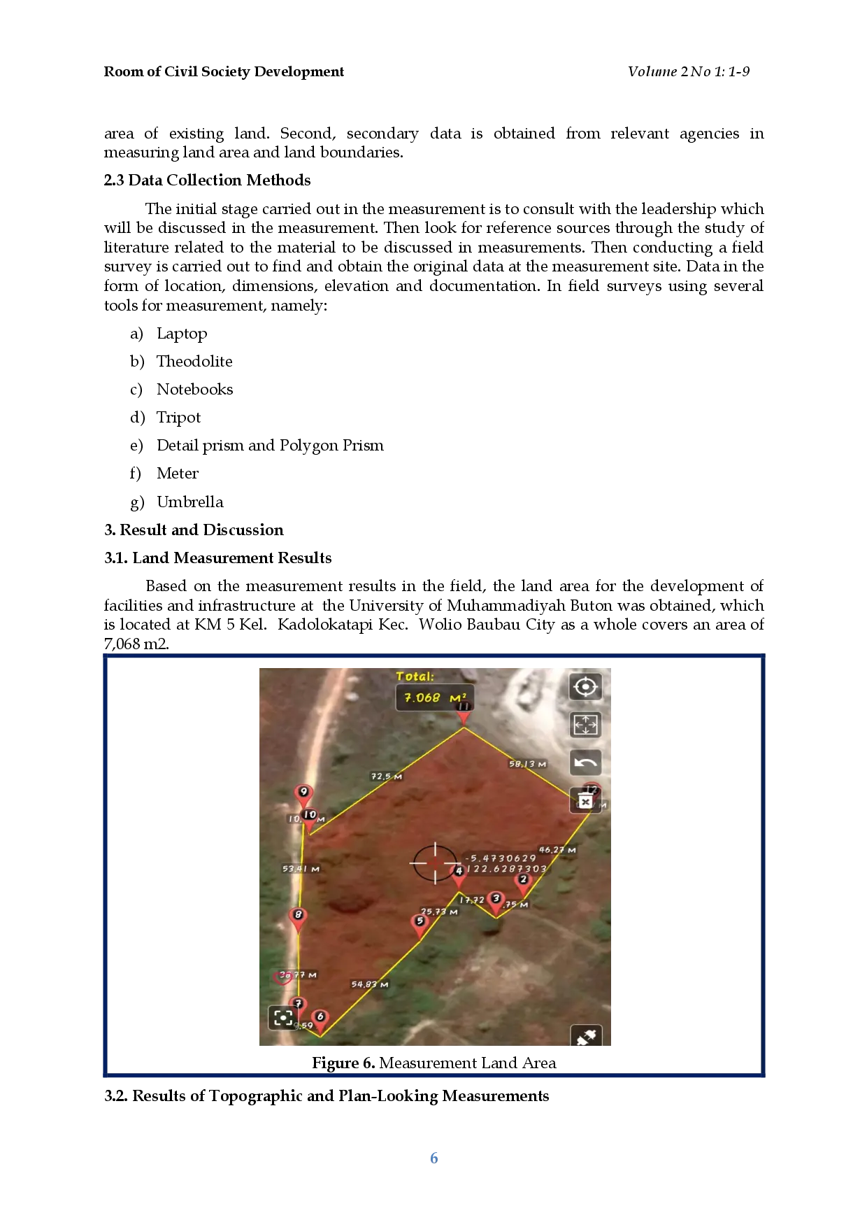 juris Land Planning and Site Plane Creation Faculty of Engineering University of Muhammadiyah Buton