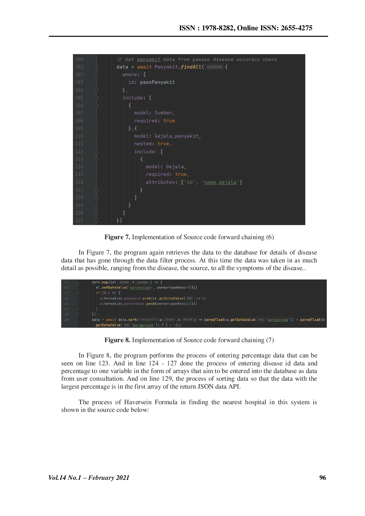 JURIS Application of Recommendations for Diagnosis of Diseases in the Field of Hematology and Oncology With Forward Chaining Algorithm