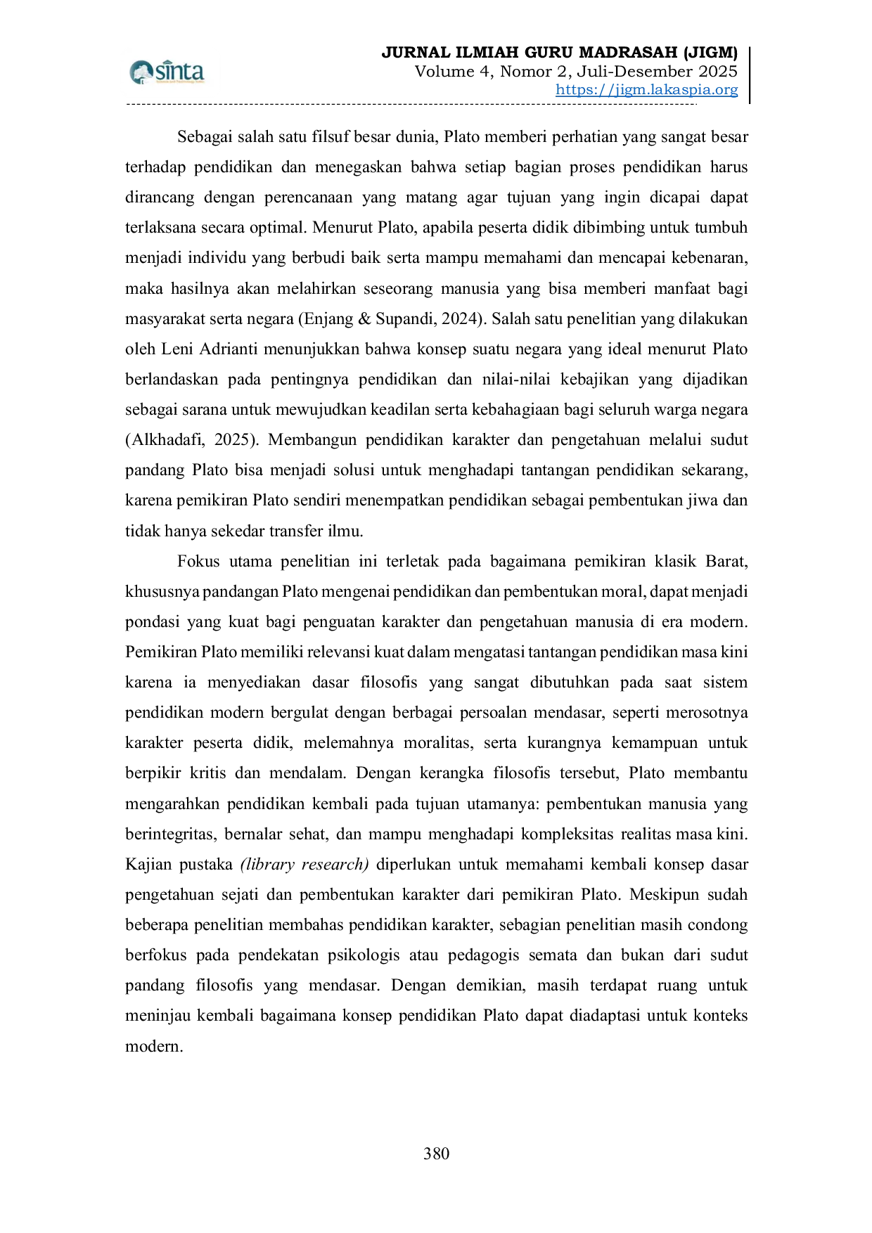 JURIS Filsafat Pemikiran Klasik Barat Membangun Karakter dan Pengetahuan melalui Pemikiran Plato