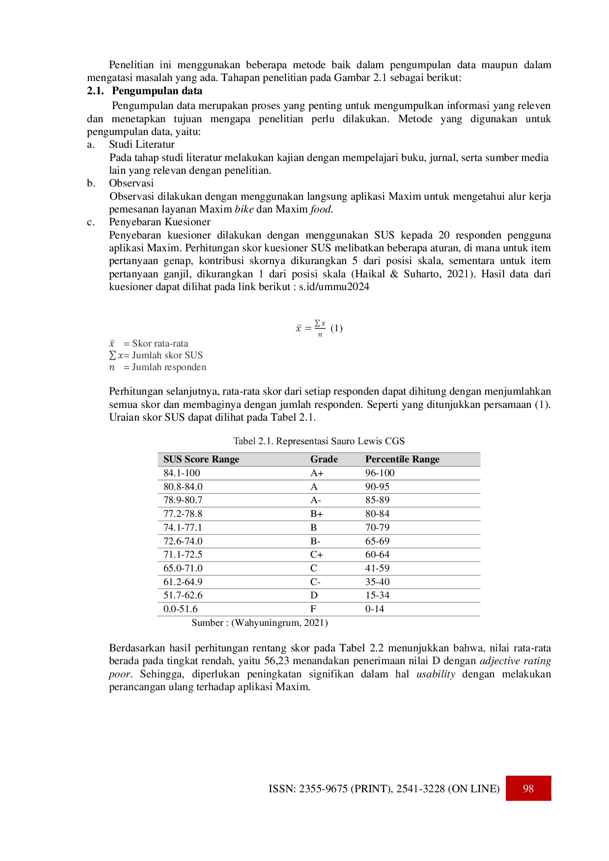 JURIS Optimasi Userinterface Aplikasi Mobile Maxim Menggunakan Usercentered Desain Ucd Dengan Menerapkan Knowledge Management