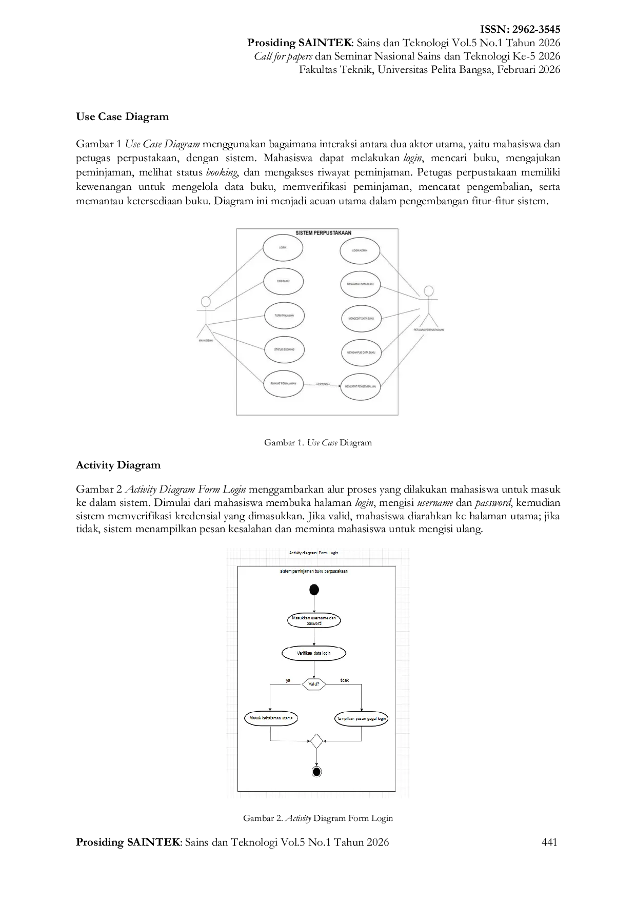 JURIS Perancangan Sistem Informasi Buku Berbasis Web Menggunakan UML Studi Kasus PerpusPinjam