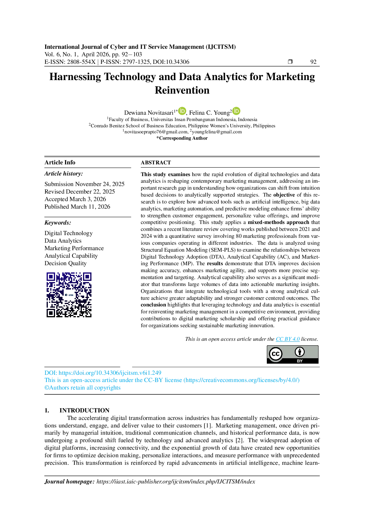 JURIS Harnessing Technology and Data Analytics for Marketing Reinvention