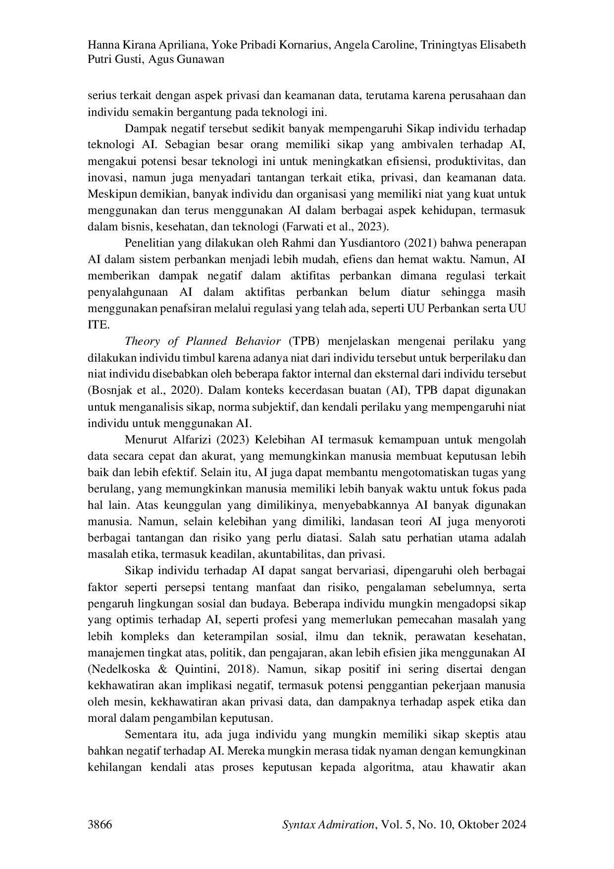 JURIS Perkembangan Penerapan Teknologi Artificial Intelligence di Indonesia