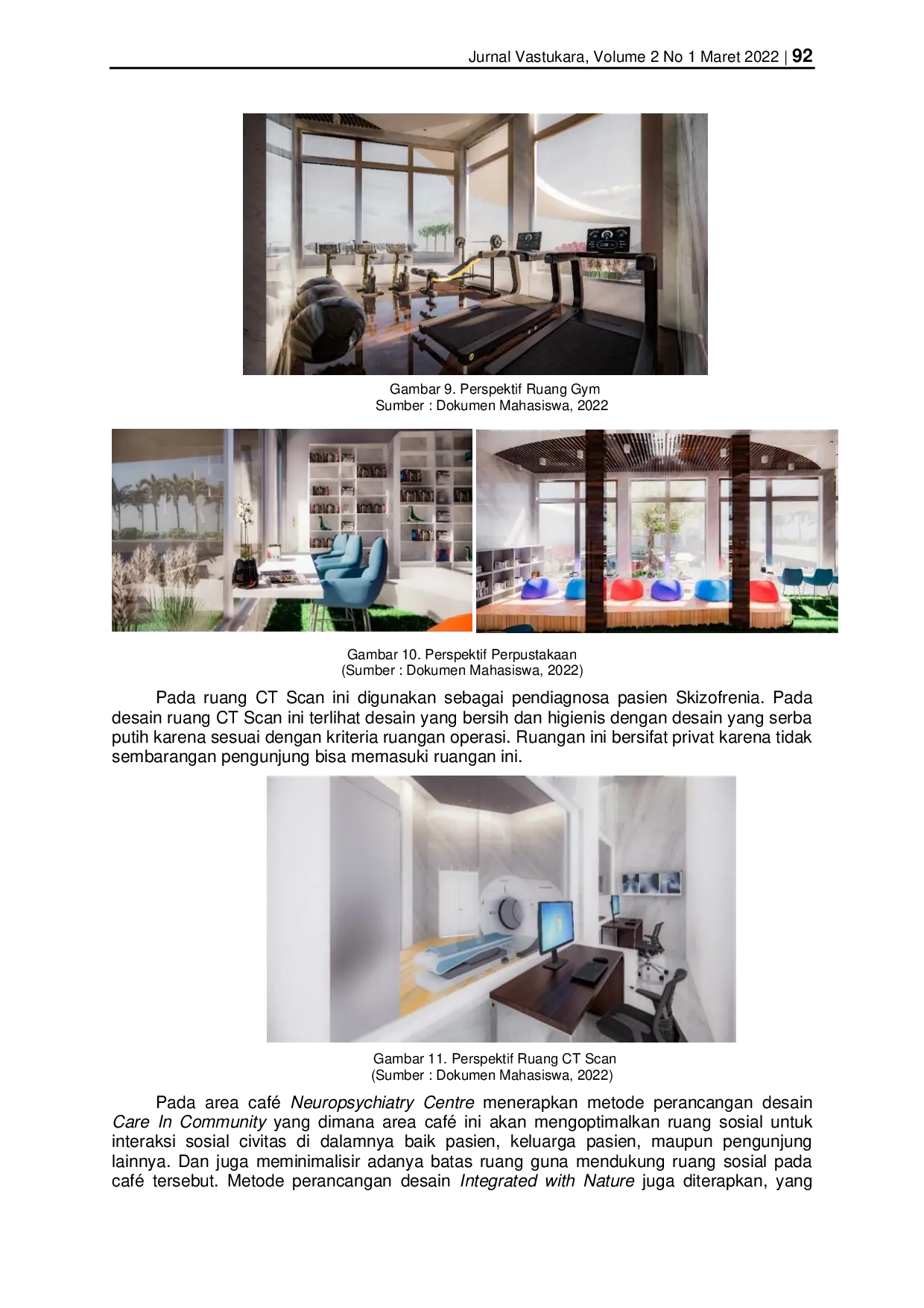 JURIS Desain Neuropsychiatry Centre Bagi Penderita Skizofrenia Di Karangasem Bali