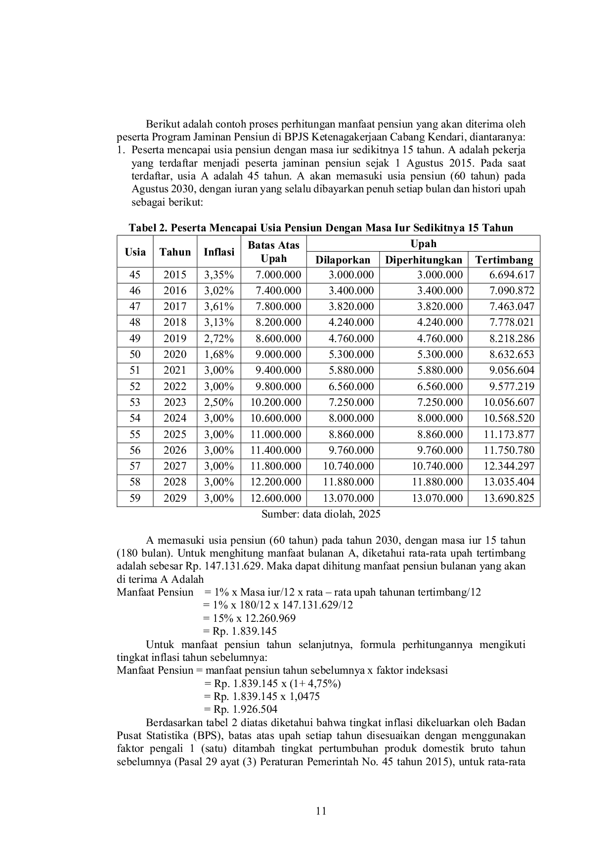 JURIS Analisis Implementasi Program Pensiun Manfaat Pasti Studi Pada Badan Penyelenggara Jaminan Sosial Ketenagakerjaan Cabang Kendari