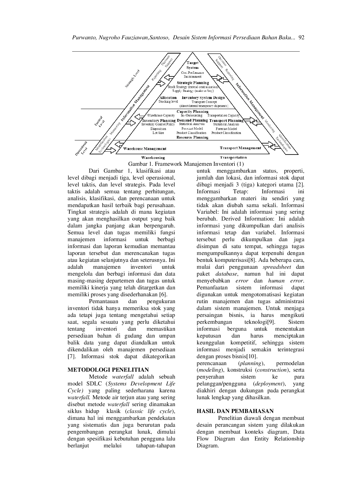 JURIS Desain Sistem Informasi Persediaan Bahan Baku Produksi Dan Bahan Jadi Pada Cv Bunga Palm Berbasis Website