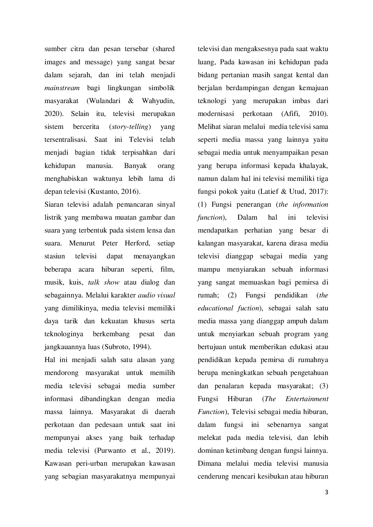 JURIS Implementasi Produksi Program Acara Teknotani di LPP TVRI Yogyakarta