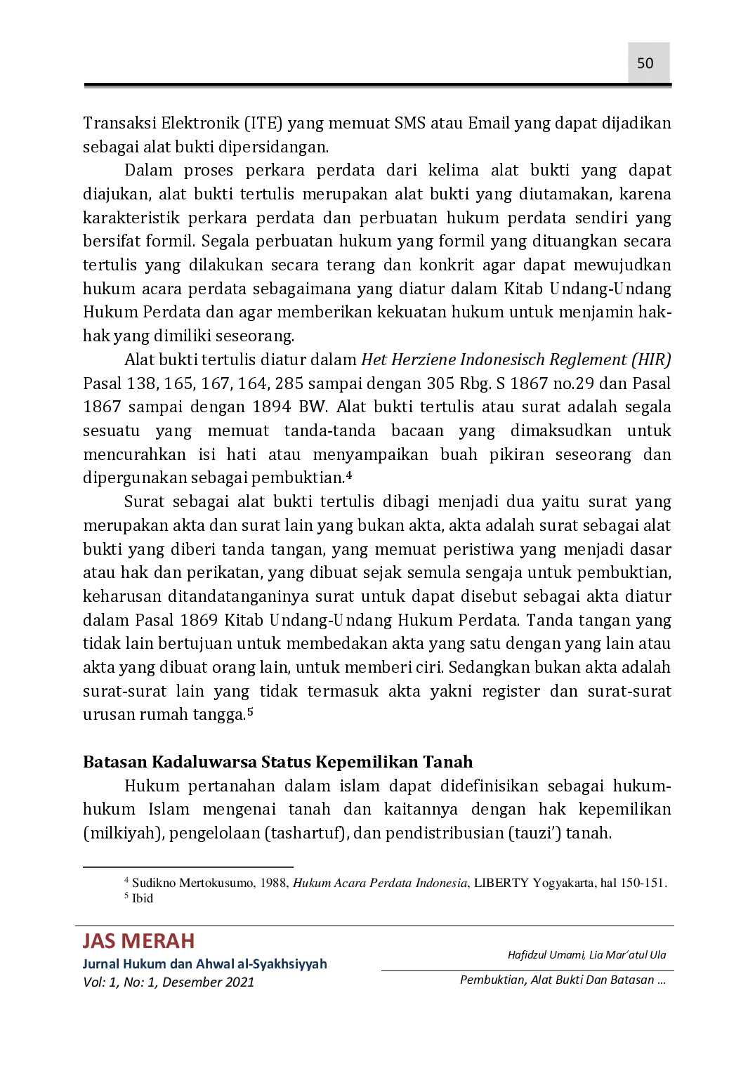 juris Pembuktian Alat Bukti Dan Batasan Hilangnya Status Kepemilikan Tanah Kadaluwarsa Tanah