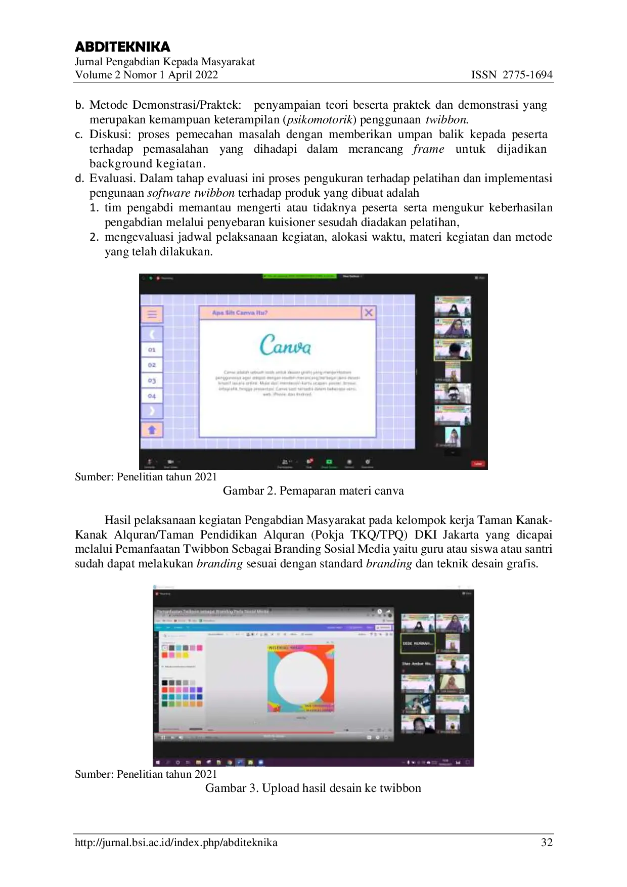 JURIS Pemanfaatan Twibbon Sebagai Branding Sosial Media di POKJA TKQ TPQ DKI Jakarta