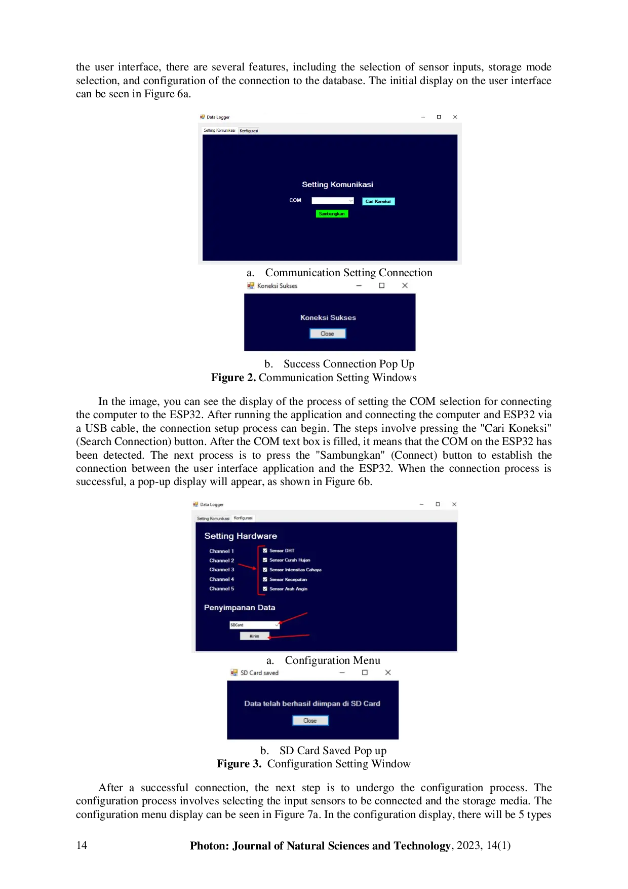 JURIS The Design and Construction of A Dynamic Multi Sensor and Multi Storage Data Logger for Weather Parameters