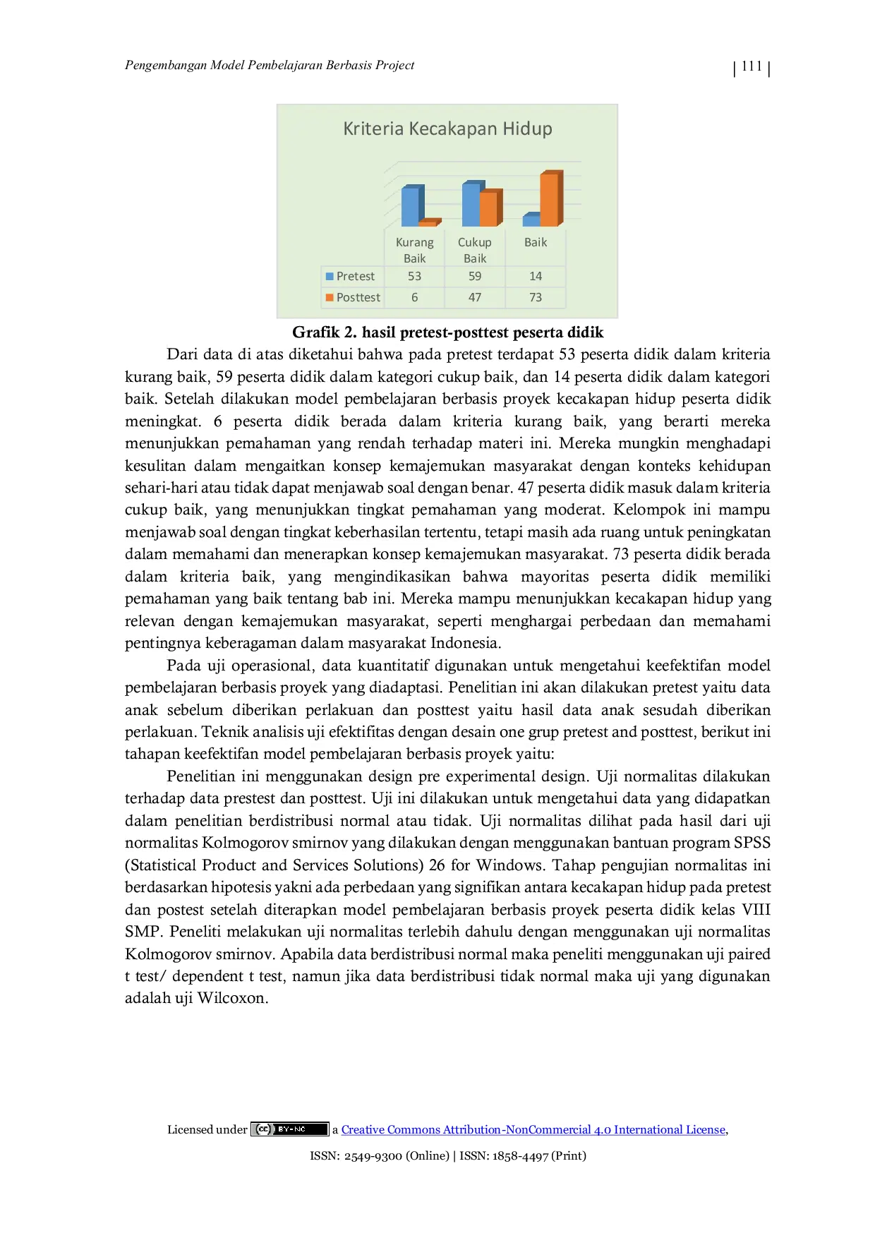 JURIS Pengembangan Model Pembelajaran Berbasis Project Untuk Meningkatkan Kecakapan Hidup Life Skill Pada Mata Pelajaran IPS di SMP Kota Tegal
