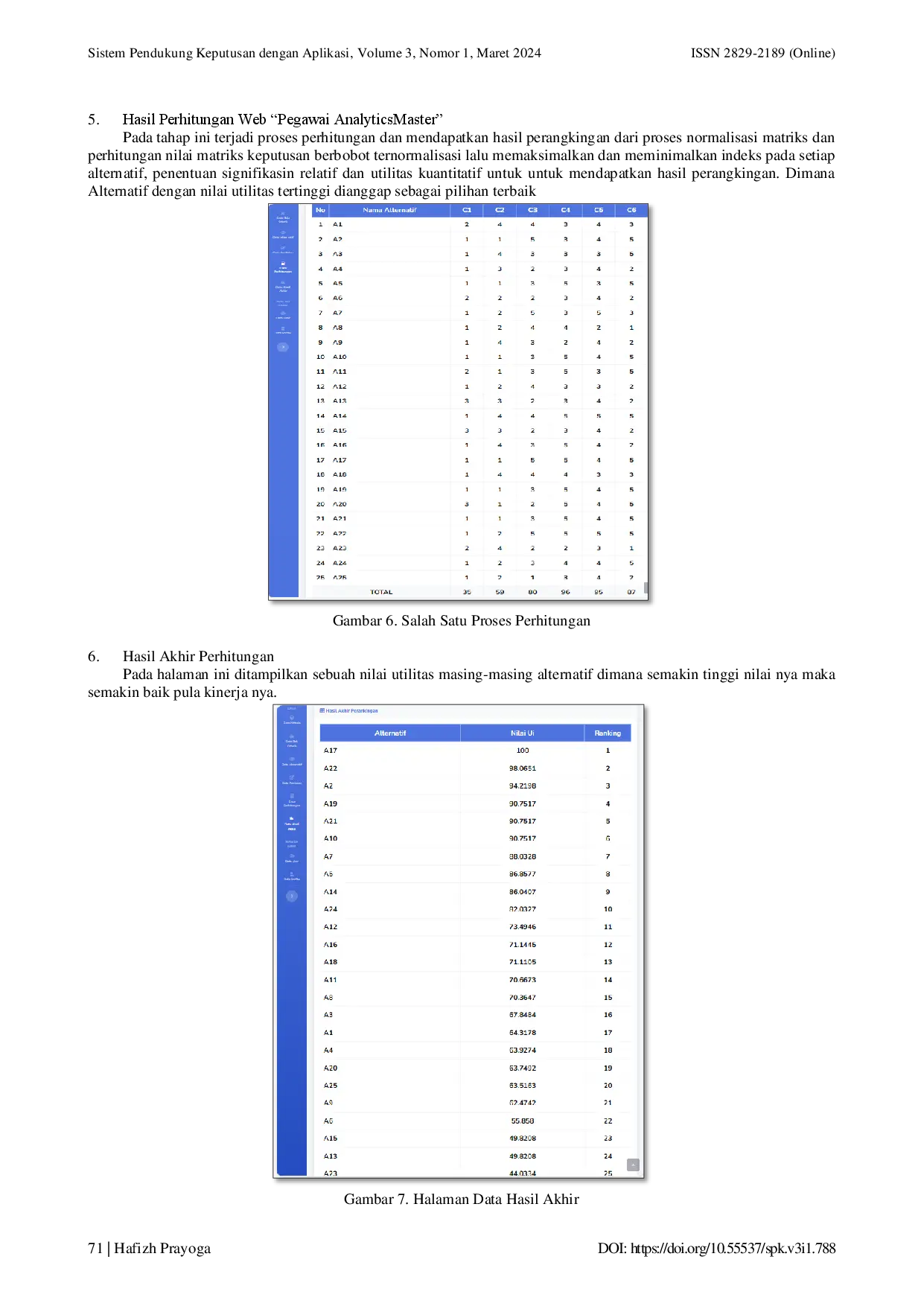 juris Sistem Pendukung Keputusan Evaluasi Kinerja Pegawai Menggunakan Metode Complex Proportional Assessment