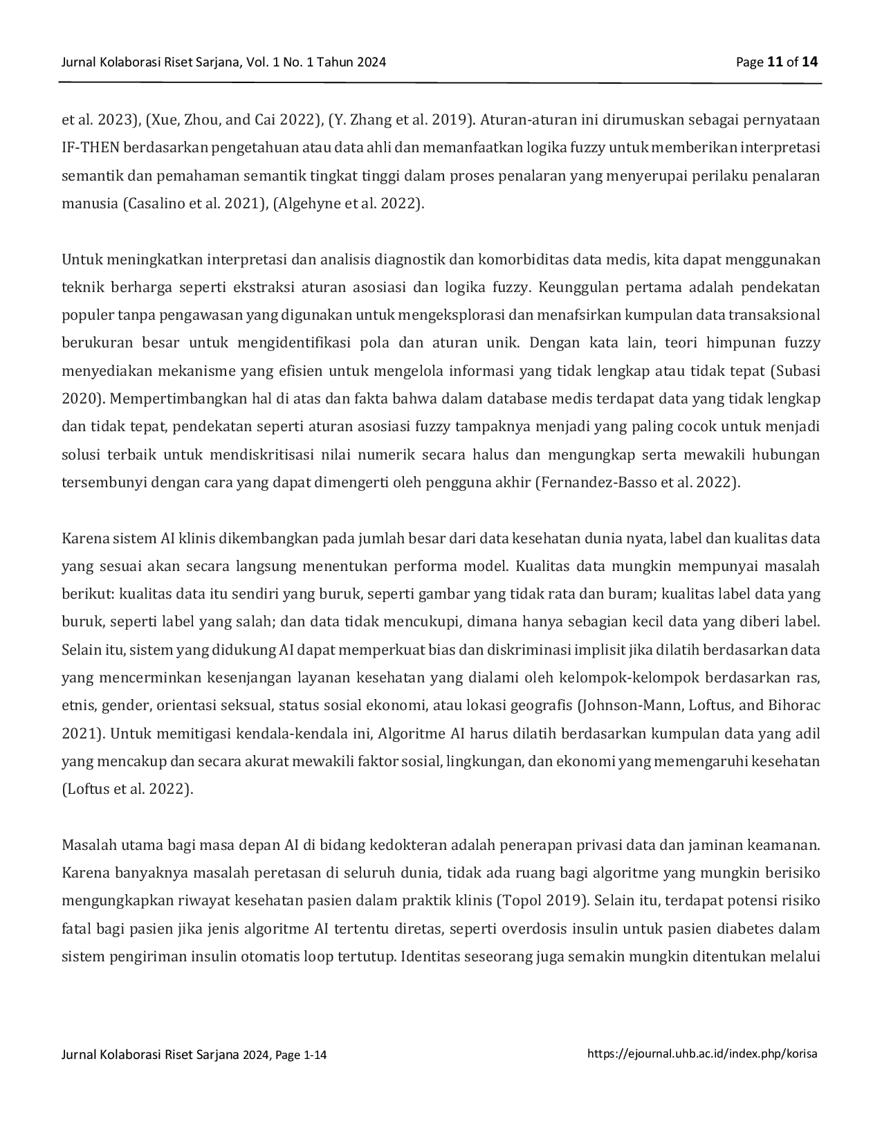 JURIS Penerapan Logika Fuzzy dalam Penanganan Penyakit Diabetes Sistematik Literatur Review