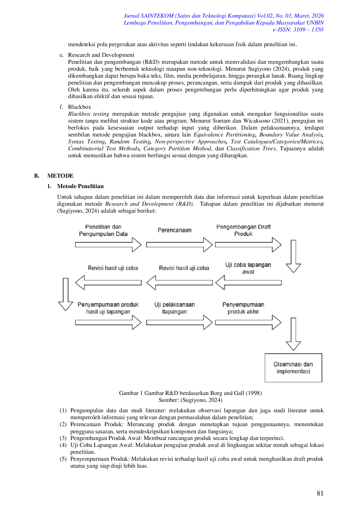 JURIS Pemodelan Machine Learning untuk Deteksi Kekerasan Fisik Berbasis Convolutional Neural Network CNN