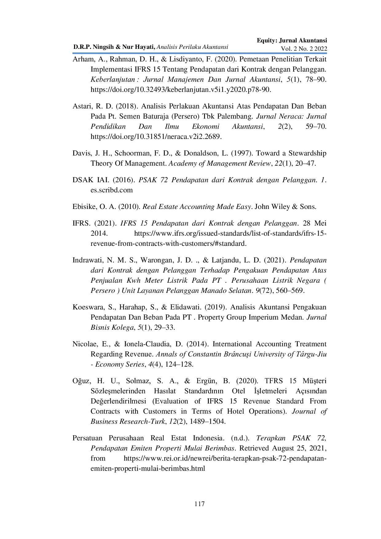 JURIS Analisis Perlakuan Akuntansi Atas Pendapatan pada Perusahaan Property dan Real Estate