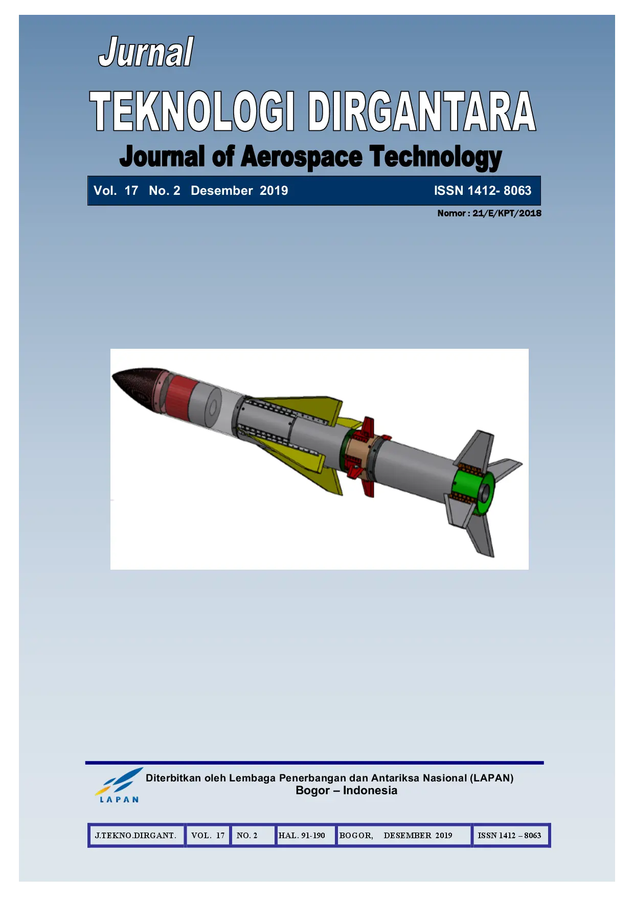 juris Front Pages JTD Vol 17 no 2 Desember 2019