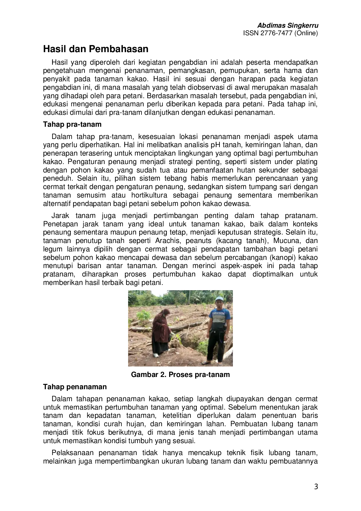 JURIS Pelatihan Implementasi Good Agricultural Practices GAP untuk Keberlanjutan dan Daya Saing