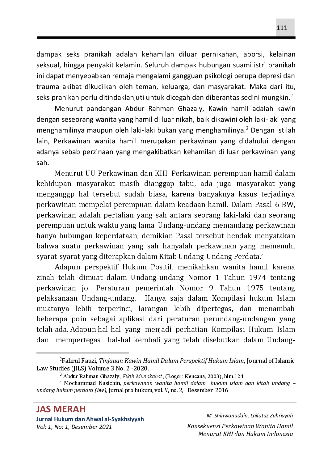 juris Tinjauan Perkawinan Wanita Hamil Menurut Khi Di Indonesia