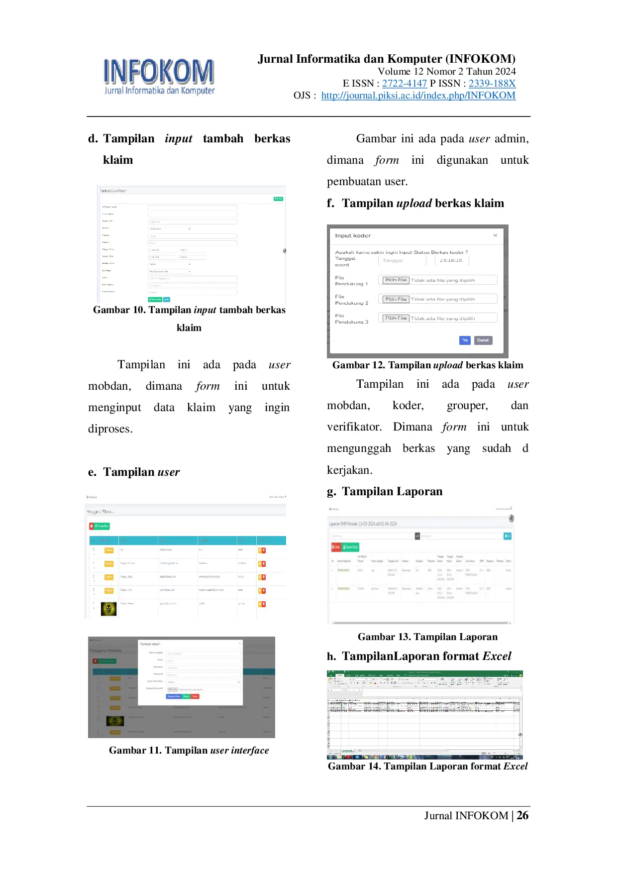 JURIS Perancangan Sistem Informasi Klaim Bpjs Kesehatan Rawat Jalan Berbasis Web Di Rsud Koja Jakarta Utara