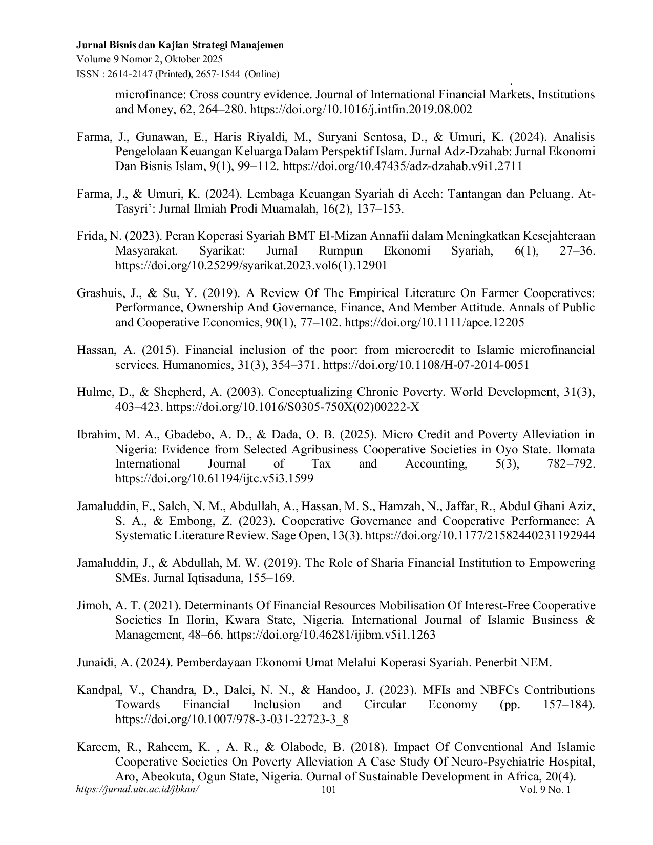 JURIS How Can Sharia Cooperatives Alleviate Poverty In Aceh