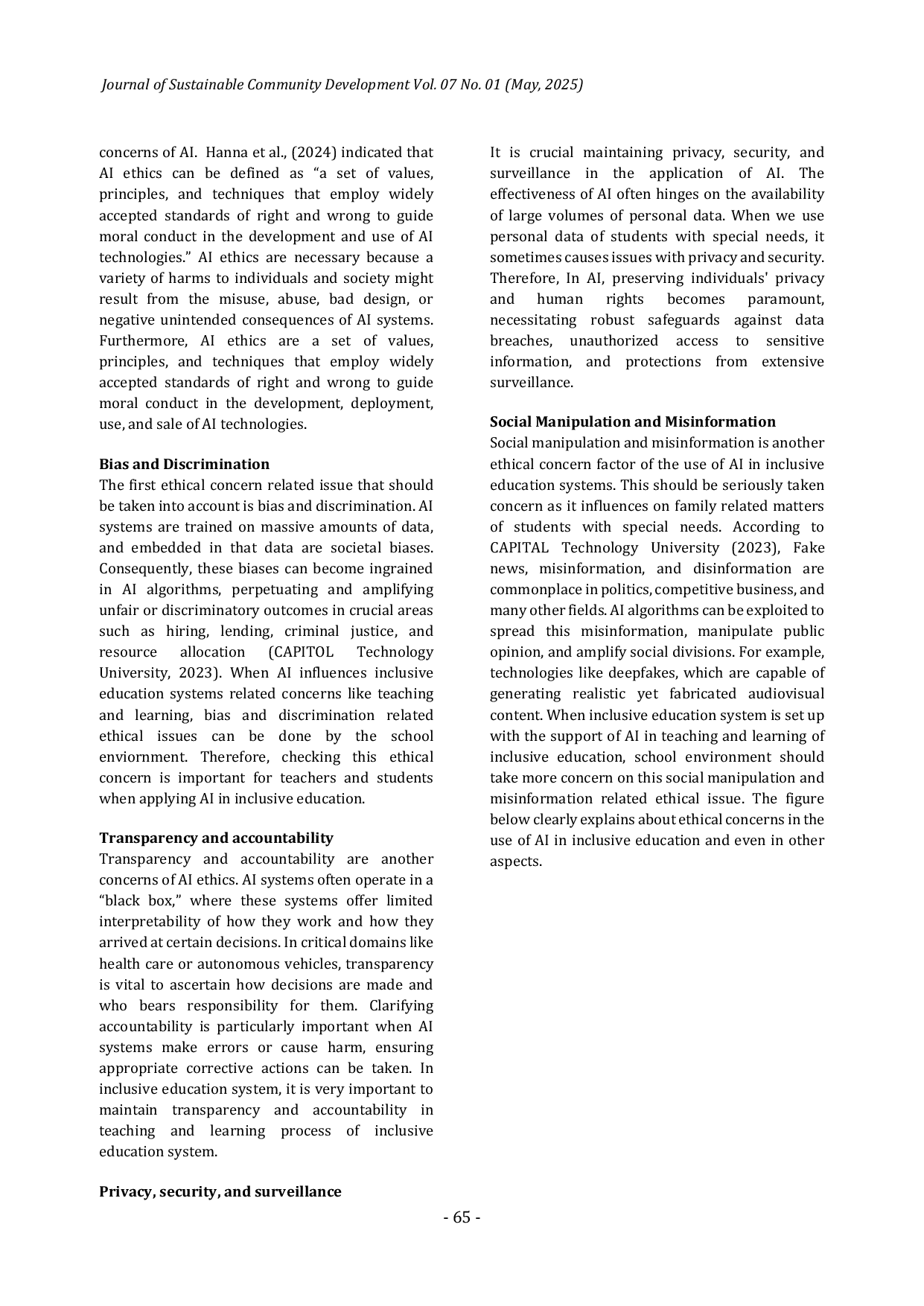 JURIS Navigating Artificial Intelligence in the Successful Implementation of Inclusive Education Practices