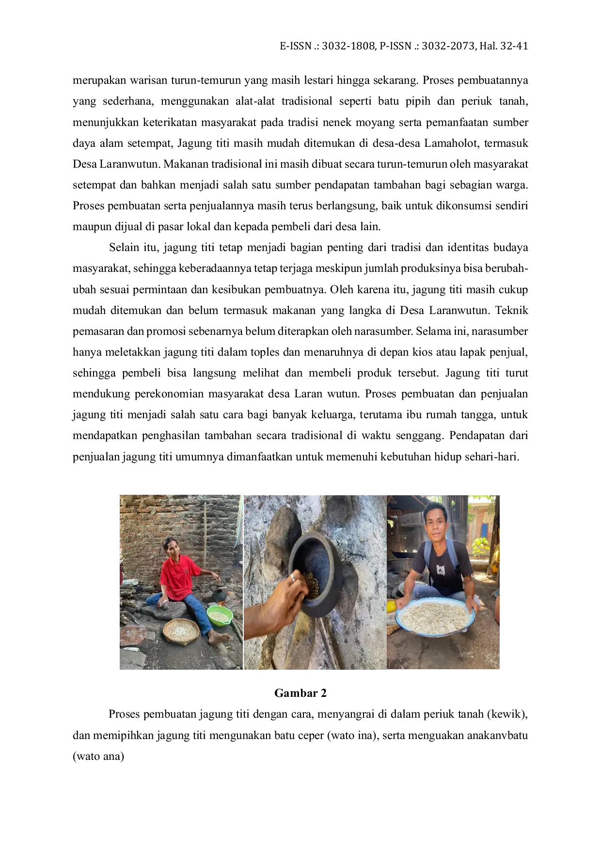 JURIS Peran Media Sosial Facebook dalam Mempromosikan Makanan Lokal Jagung Titi di Desa Laranwutun Kabupaten Lembata