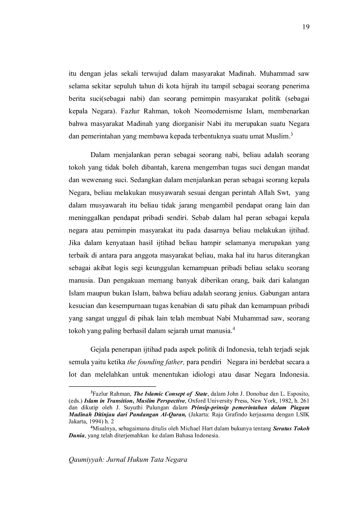 JURIS Manhaj Ijtihad Pada Aspek Politik