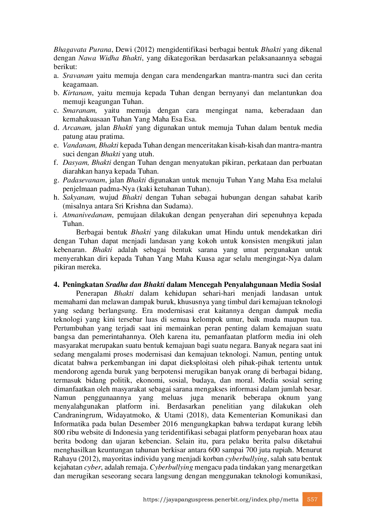 JURIS Sradha dan Bhakti Dalam Mencegah Penyalahgunaan Media Sosial