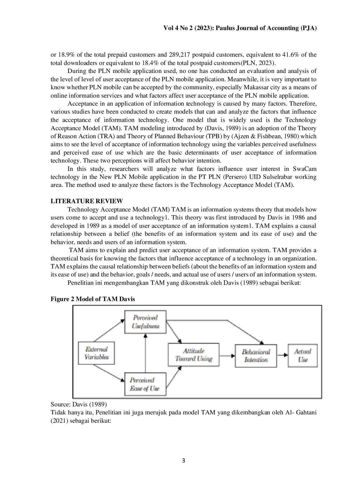 JURIS New PLN Mobile Innovation Technology Acceptance Model