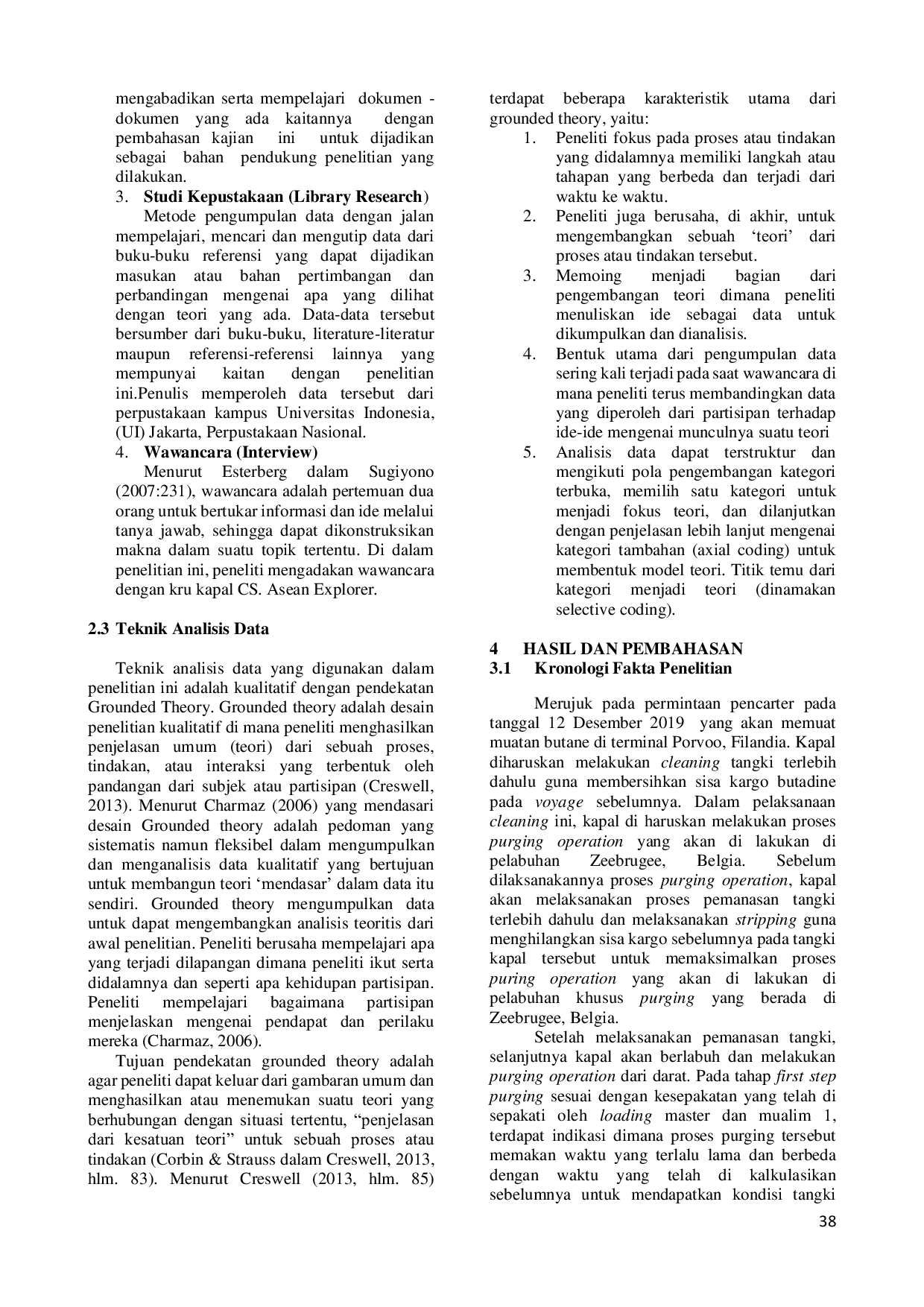 JURIS Optimalisasi Proses Pemanasan Tangki Muat Guna Memaksimalkan Proses Purging Operation Di LPG C MV Coral Medusa