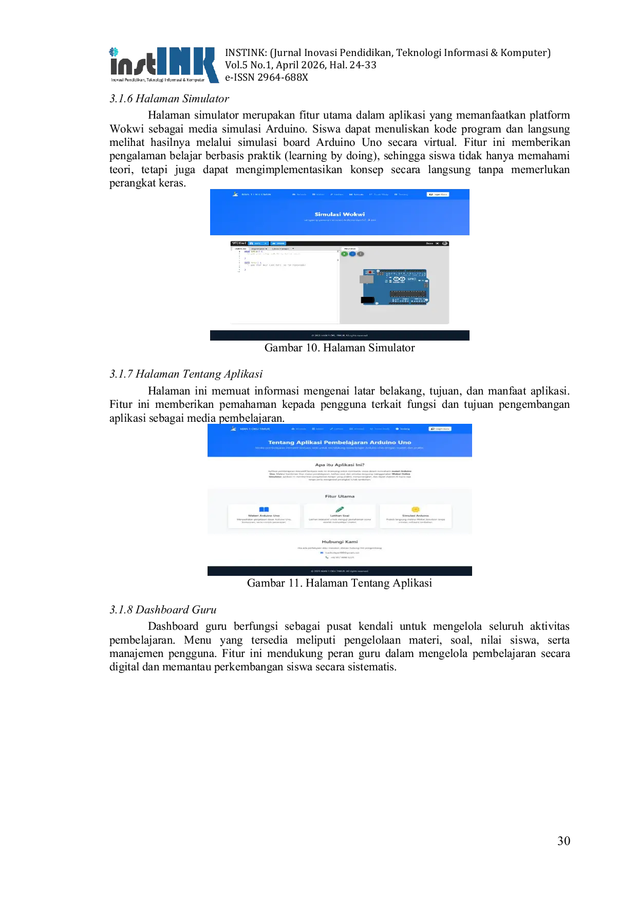 JURIS Pengembangan Aplikasi Pembelajaran Interaktif Berbasis Web untuk Meningkatkan Pemahaman Siswa Kelas XII pada Materi Arduino Uno di MAN 1 OKU Timur
