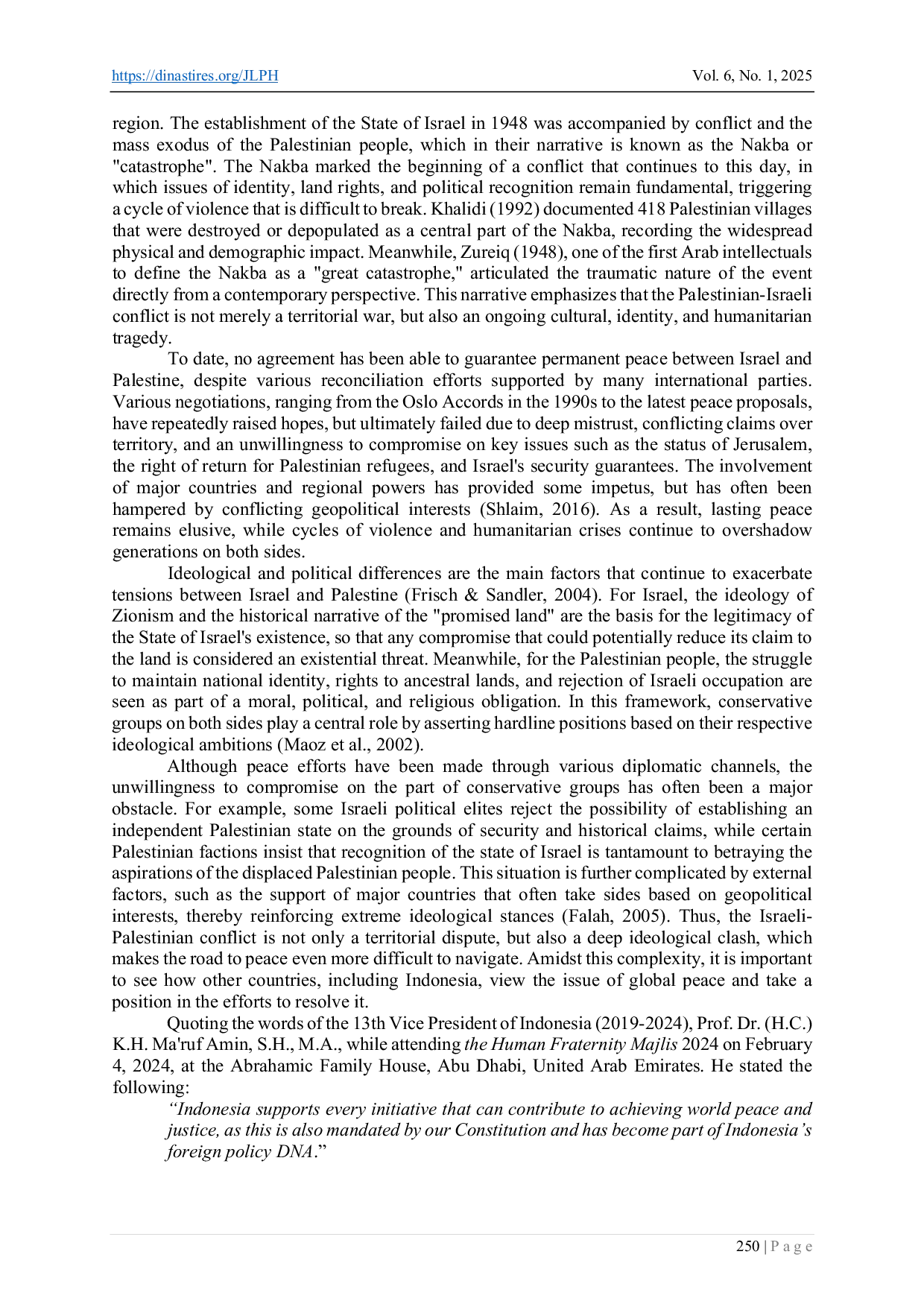JURIS Constitutional Mandate and International Solidarity A Legal Study of Indonesia s Aid to Victims of the Gaza Conflict