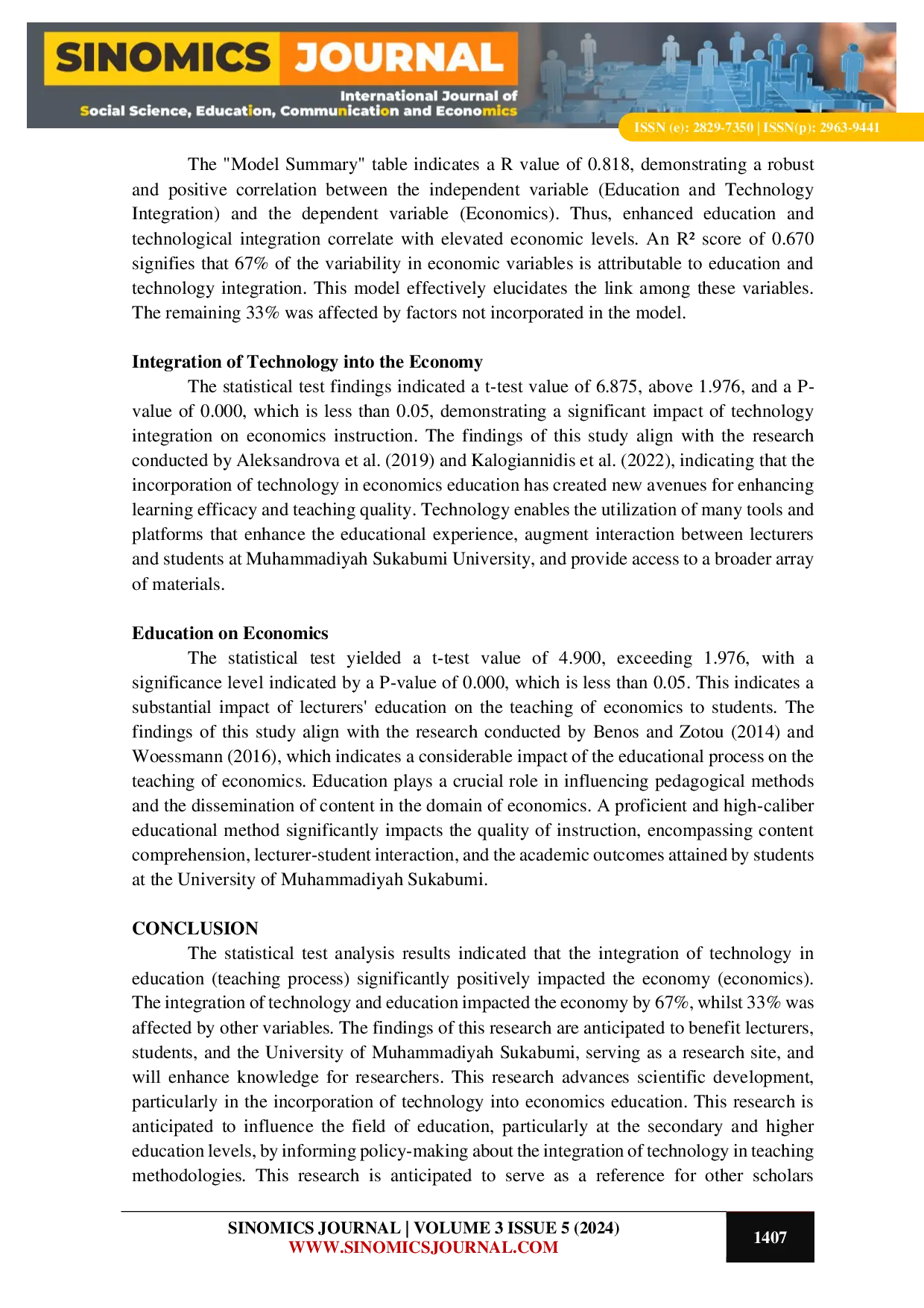 JURIS Technology Integration in Economic Education