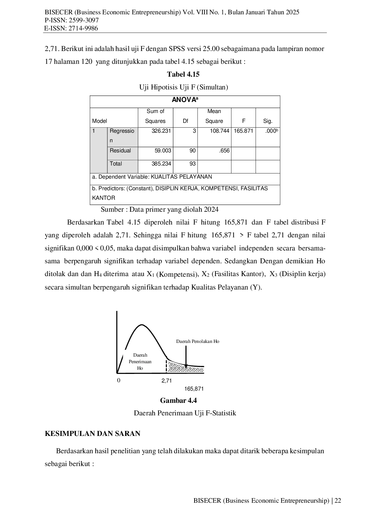 JURIS Pengaruh Kompetensi Fasilitas Kantor dan Disiplin Kerja Terhadap Kualitas Pelayanan di Kantor Desa Keseneng Kecamatan Sumowono Kabupaten Semarang