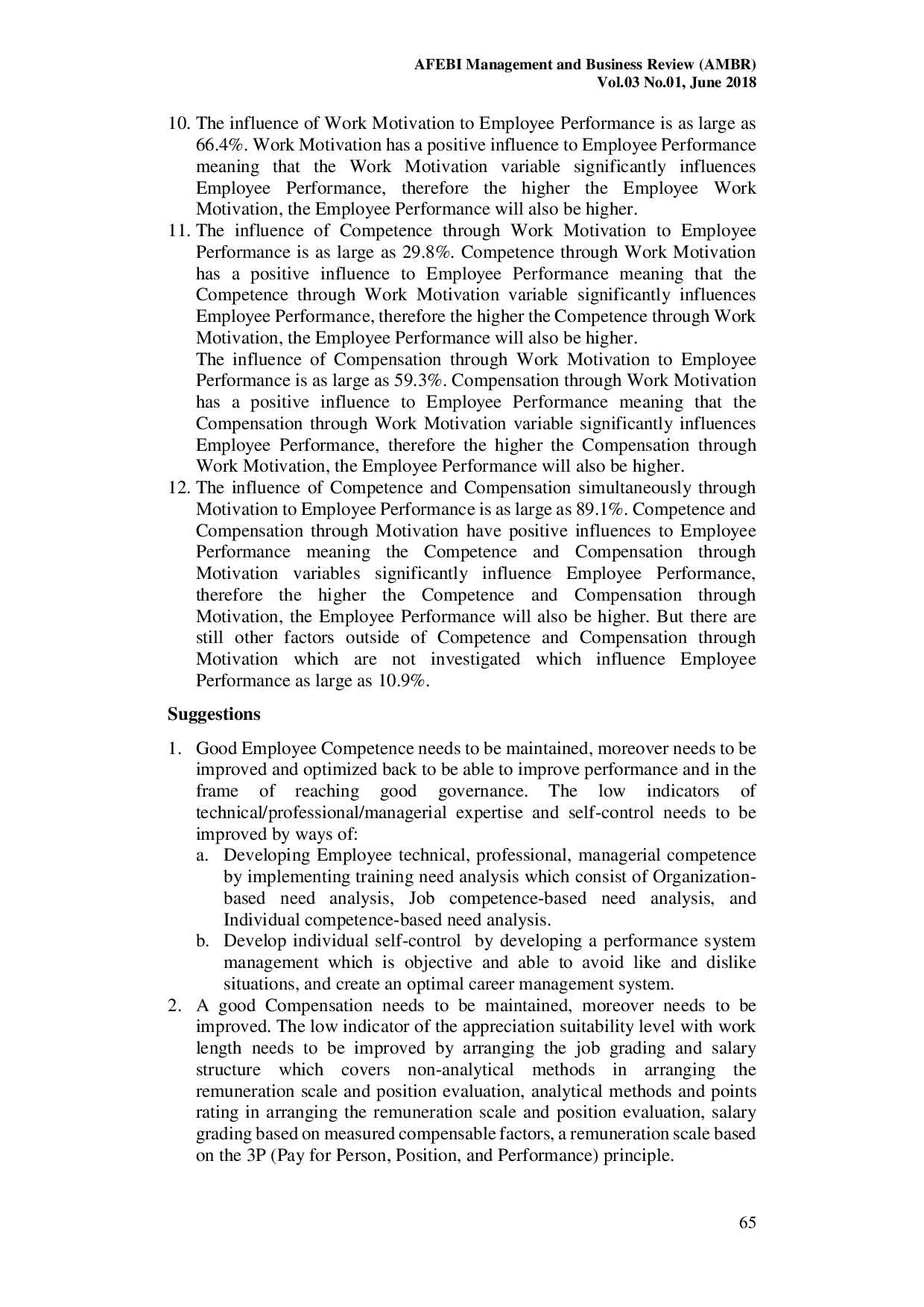 juris Pengaruh Kompetensi Dan Kompensasi Terhadap Motivasi Karyawan Dan Dampaknya Terhadap Kinerja Karyawan Di Badan Kepegawaian Dan Diklat Kabupaten Karawang