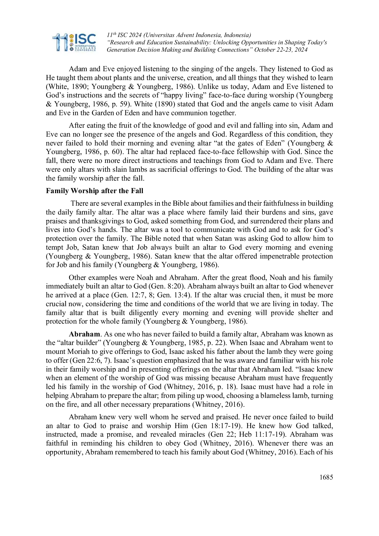 JURIS The Significance of Family Worship for Children