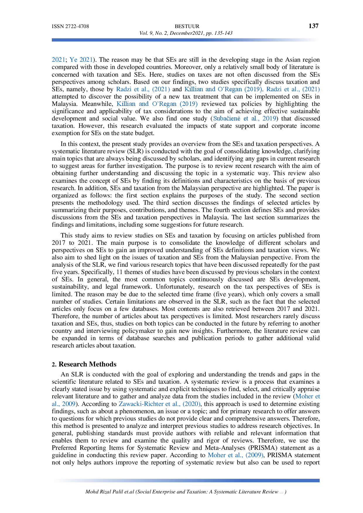 juris Social Enterprise and Taxation Policy A Systematic Literature Review