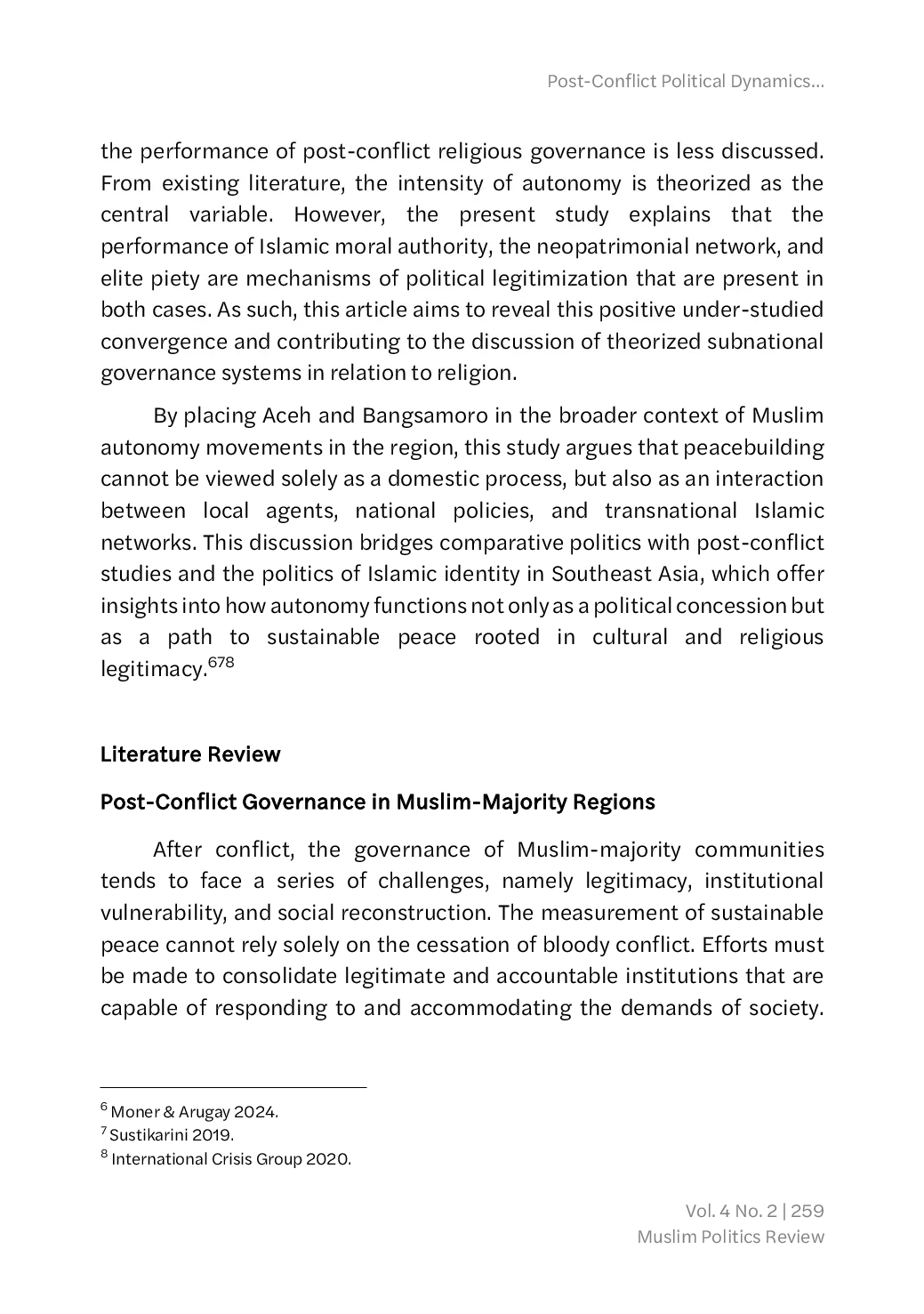 JURIS Post Conflict Political Dynamics in Aceh and Bangsamoro Religious Symbols and Patrimonialism in Practice