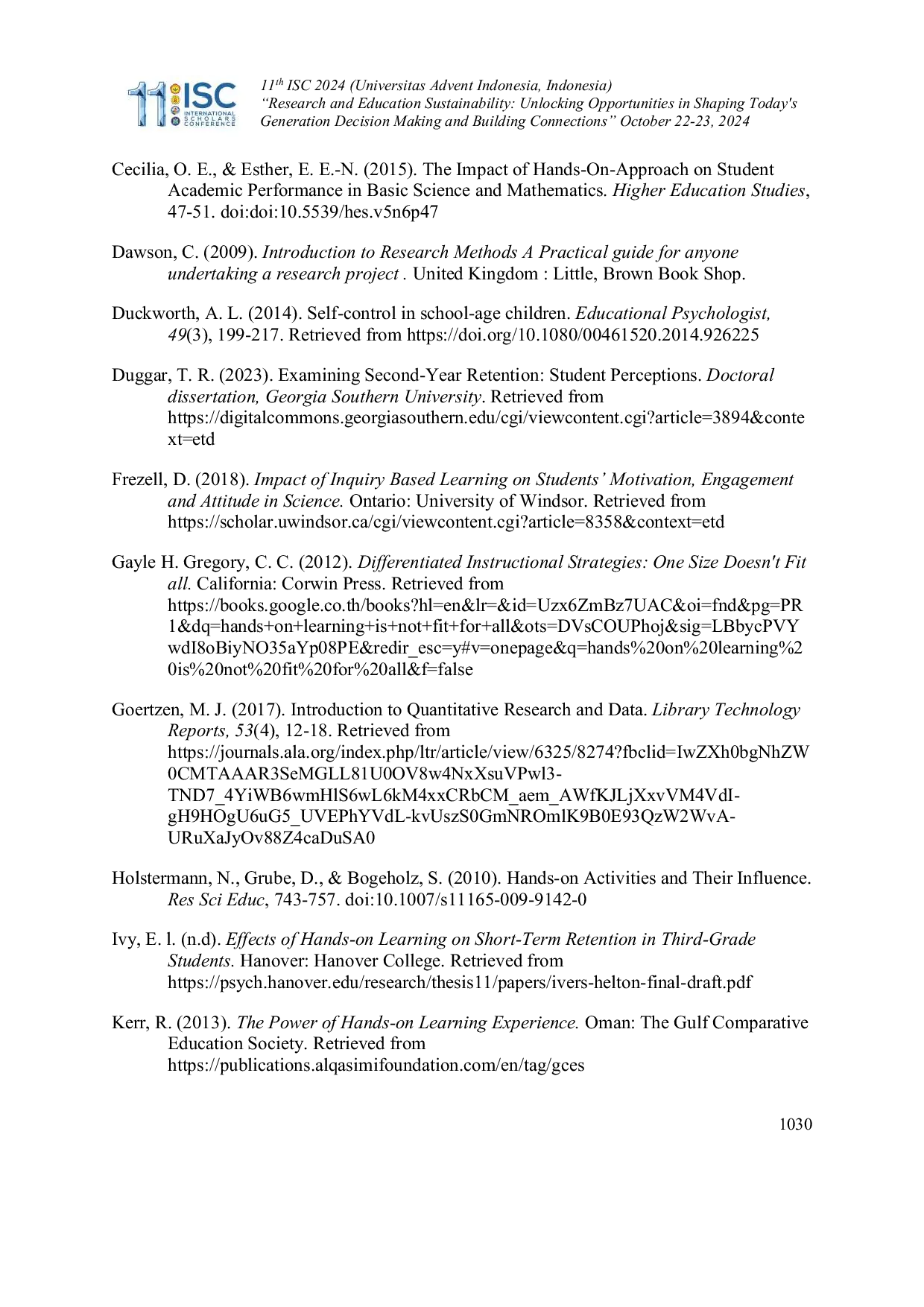 JURIS The Hands on Learning Impact to Learning Engagement