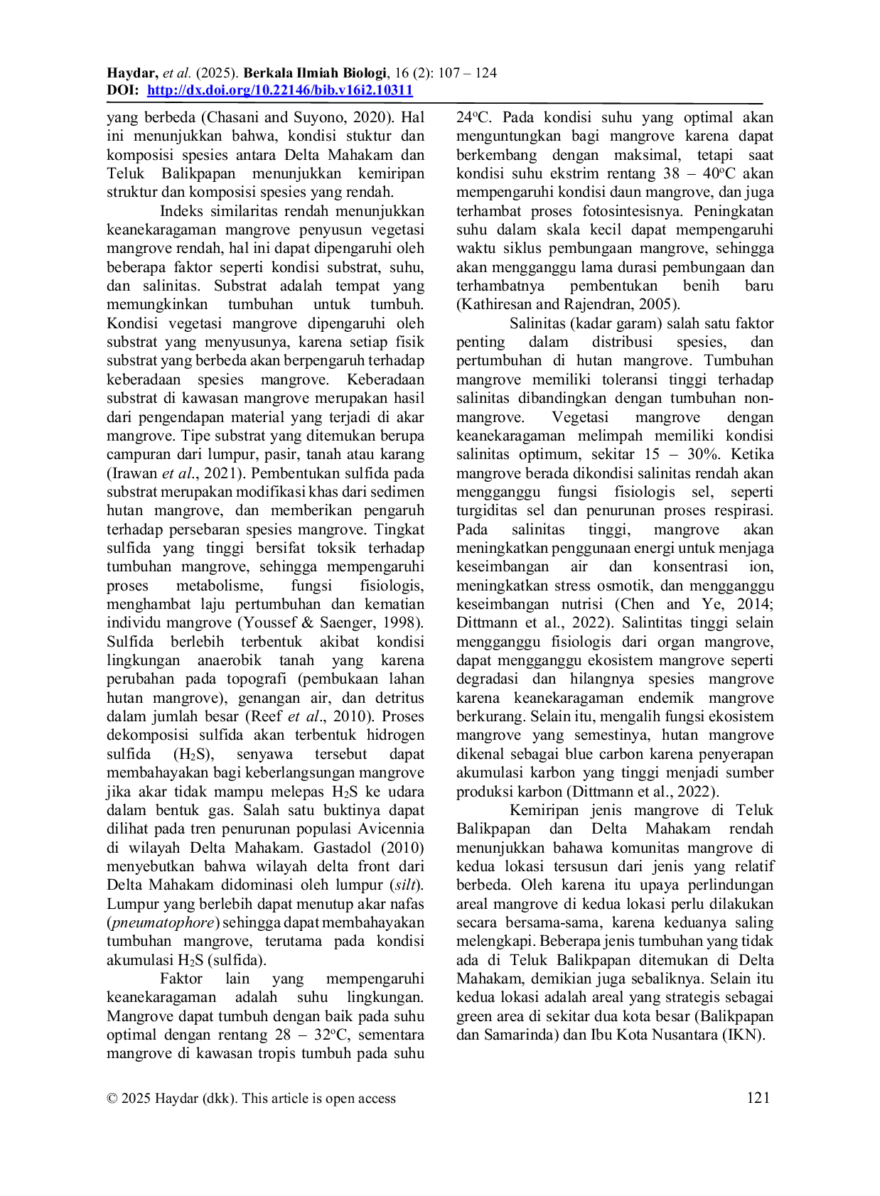 JURIS Diversity Of Mangrove Plants In Balikpapan Bay and Mahakam Delta East Kalimantan Province